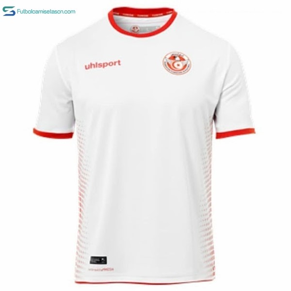 Camiseta Túnez 1ª 2018 Blanco